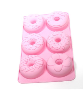 Molde Jabón Donuts Decorado