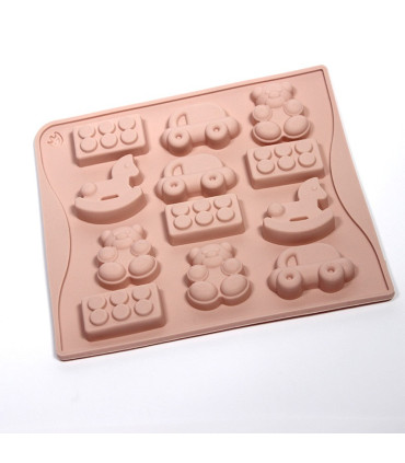 Molde Jabón Figuras Variadas Infantil