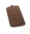 Molde Jabón Tableta Chocolate Pequeña