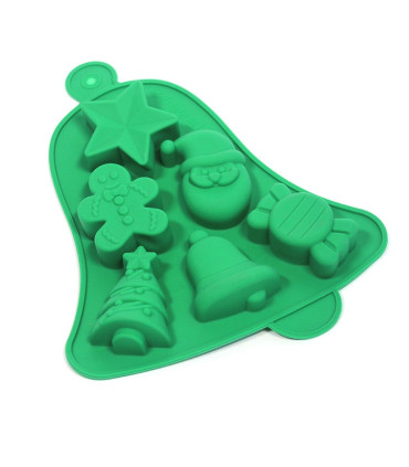 Molde Jabón Figuras Navidad