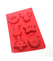 Molde Jabón Figuras Navidad 3