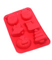 Molde Jabón Figuras Navidad 4