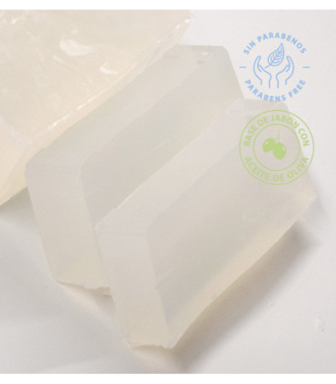 Base de glicerina con Aceite de Oliva
