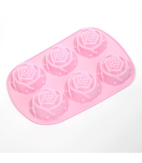 Molde Jabón de Rosas