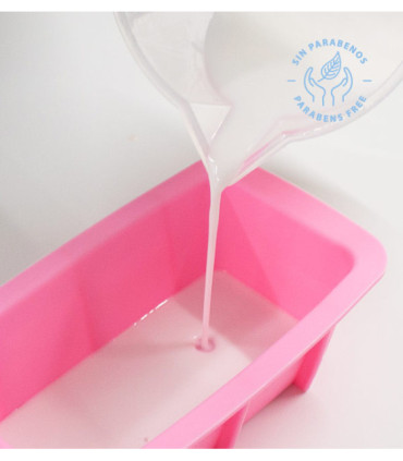 Base de glicerina con Aceite de Coco y Leche de Cabra
