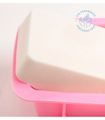 Base de glicerina con Aceite de Coco y Leche de Cabra