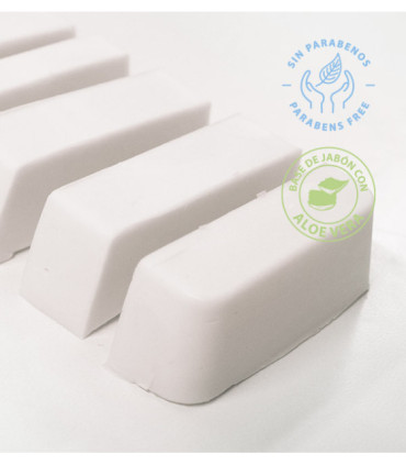 Base de glicerina con Aloe Vera