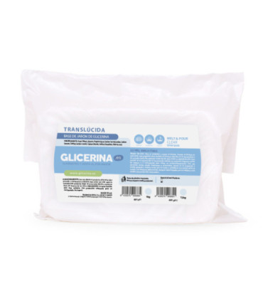 Base glicerina translúcida